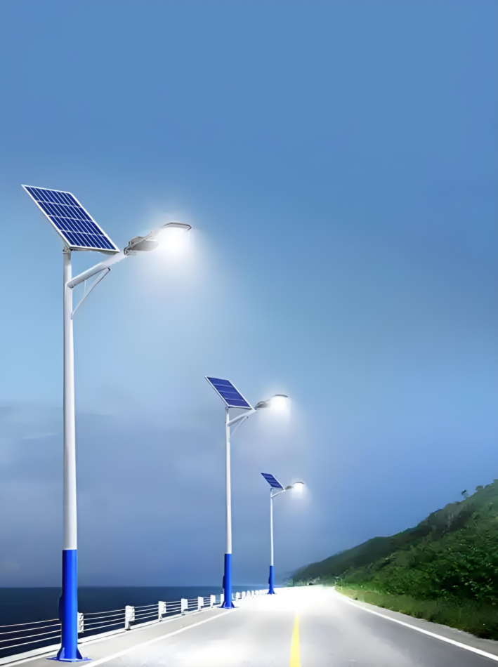 太阳能路灯展示